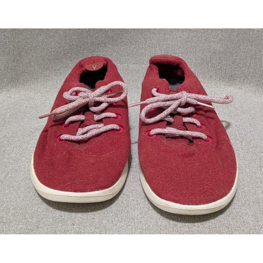 Allbirds Wool Runner Mens 9 Red Good Sustainable Merino Wool Sneakers